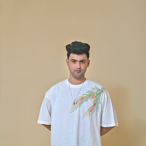 Peacock Tee Printed \ Dropshoulder